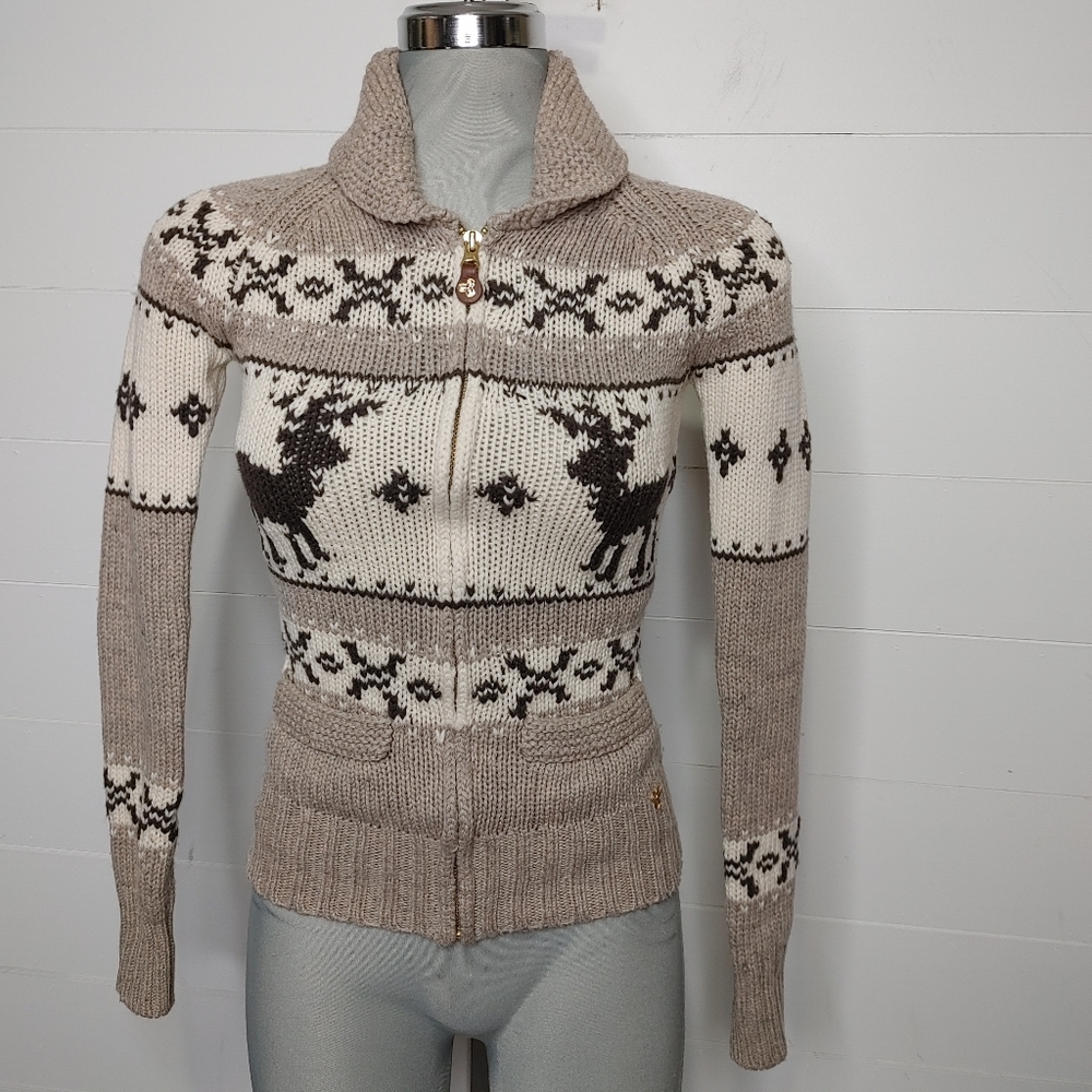 Aritzia TNA lambswool cardigan size XXS